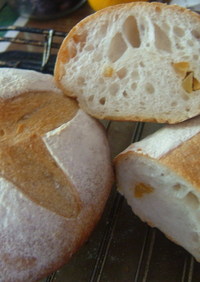 ダイダイ酵母で作ったパン
