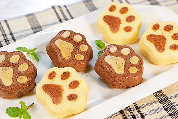 ホットケーキミックスで 肉球マフィン レシピ 作り方 By ひろまるクック クックパッド 簡単おいしいみんなのレシピが354万品