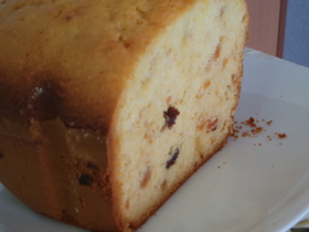 HBとホットケーキミックス使ってケーキ♪