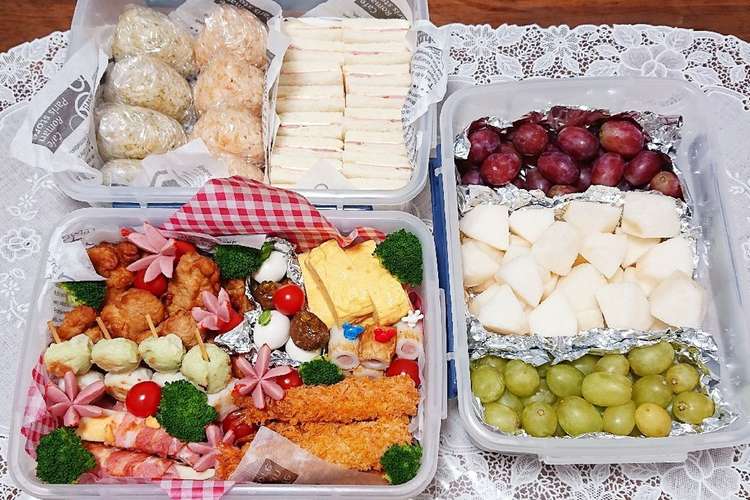 幼稚園 年長 運動会のお弁当 レシピ 作り方 By こともみ クックパッド 簡単おいしいみんなのレシピが352万品