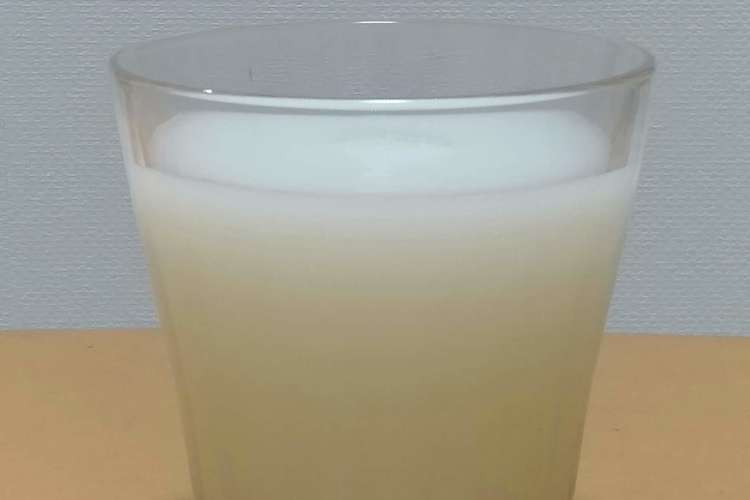 混ぜるだけ 簡単乳酸菌飲料風飲み物 レシピ 作り方 By オッサンのひとり料理 クックパッド