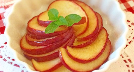 黒糖シナモン焼きリンゴのレシピ