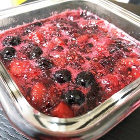 簡単!時短!冷凍食品ミックスベリーソース