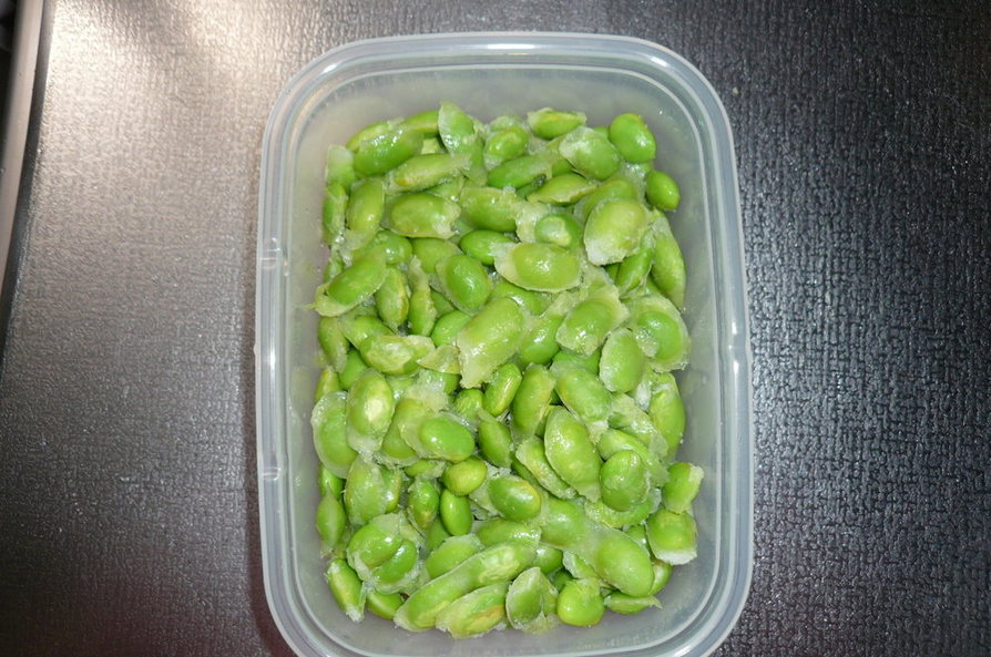 枝豆の冷凍保存の画像