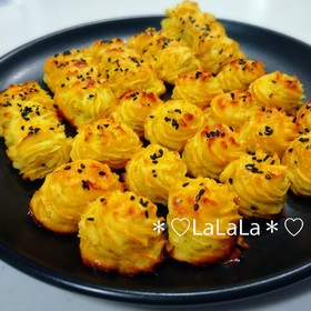 簡単♡可愛い スイートポテト