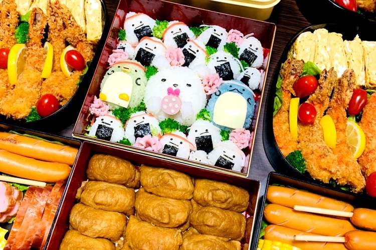 すみっコぐらし 運動会 大家族 弁当 レシピ 作り方 By Erica66 クックパッド 簡単おいしいみんなのレシピが350万品