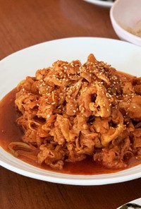 韓国本場の味♫ 豚肉の甘辛炒め