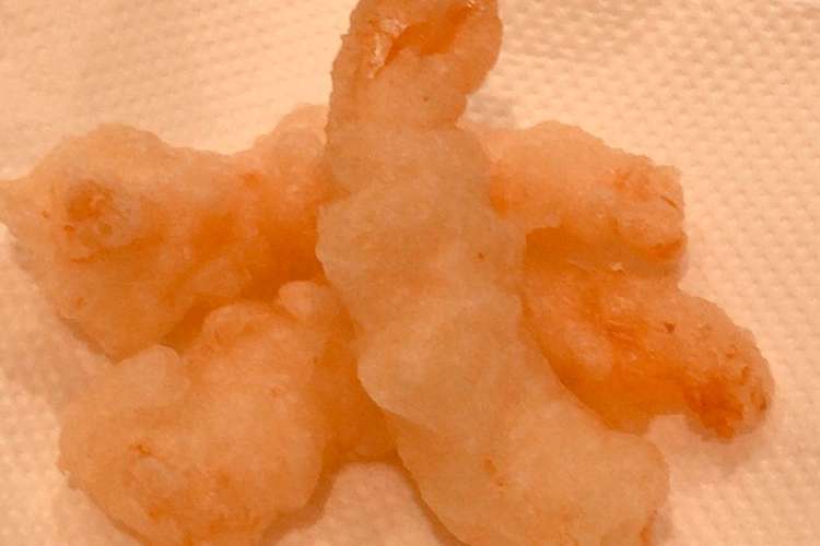 冷凍むきエビ カラッとサクッと海老天ぷら レシピ 作り方 By クックまいななパパ クックパッド 簡単おいしいみんなのレシピが361万品