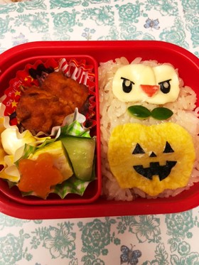 ポケモンハロウィン弁当★モクロー