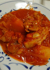 ★簡単　鶏とじゃがいものトマト煮　