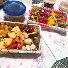 運動会のお弁当 献立記録用