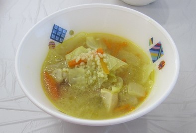 クスクスのスープ★神戸市学校給食レシピの写真