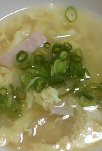 【簡単】鶏ガラかきたまスープ