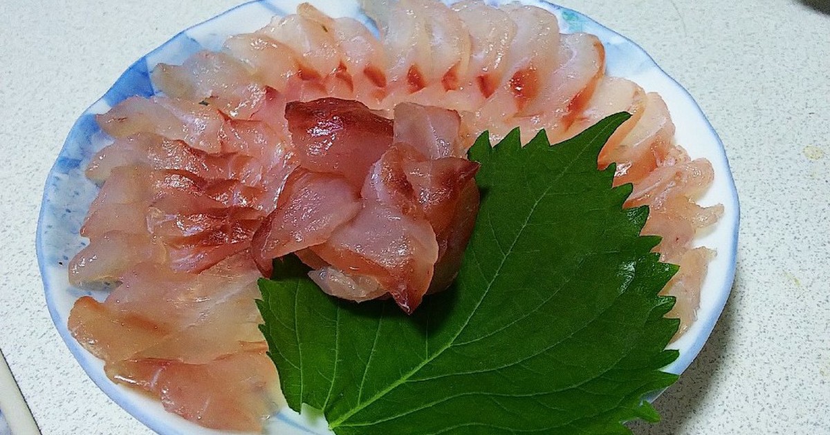 胡椒鯛の昆布締め レシピ 作り方 By Sakanaにいさん クックパッド
