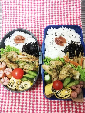 高校男子&パパ弁当♡塩唐揚げ10/9