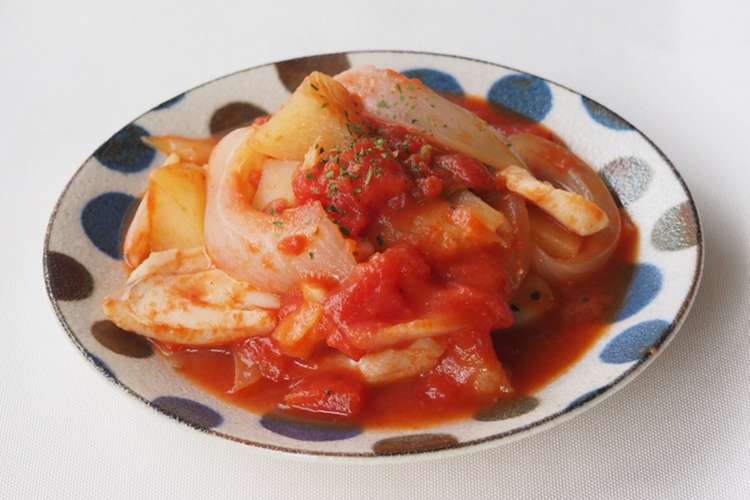 タラとじゃがいものトマト煮 レシピ 作り方 By ノンノ簡単レシピ クックパッド 簡単おいしいみんなのレシピが354万品