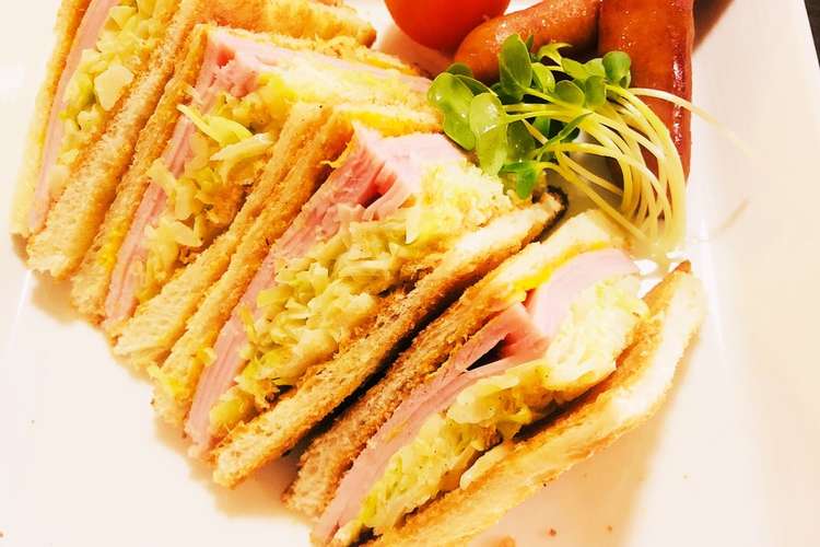 簡単 サンドイッチ用パンの切り方 レシピ 作り方 By 主夫の太郎san クックパッド 簡単おいしいみんなのレシピが357万品