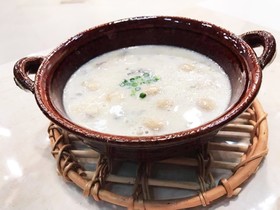 きのこのミルクスープ
