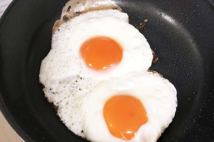 こりゃ簡単 失敗なし 半熟目玉焼き レシピ 作り方 By Tujidesu クックパッド 簡単おいしいみんなのレシピが354万品