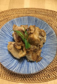 里芋と豚肉の生姜煮