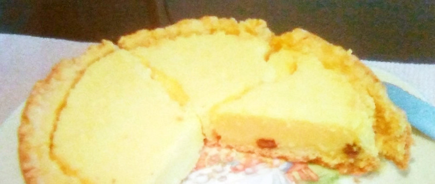 チーズケーキ皮をホットケーキMIXで作るの画像