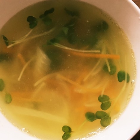 ♪生姜でぽかぽか野菜スープ♪