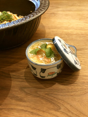 あんかけ茶碗蒸し カニ入