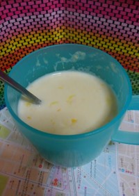 レンジで簡単クリームコーンスープ