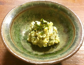 自家製 穂紫蘇(紫蘇の実)入り山葵漬け
