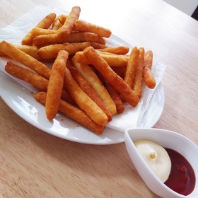 カリッモチッ。簡単フライドポテト