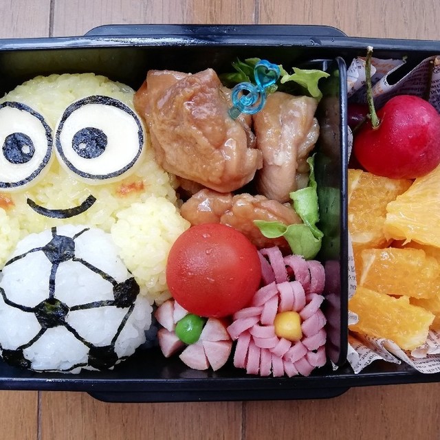 ミニオン サッカー キャラ弁 レシピ 作り方 By コヨユリ クックパッド ミニオン サッカー キャラ弁 レシピ 作り方 By コヨユリ クックパッド