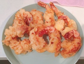 サクッとプリッと海老の天ぷら