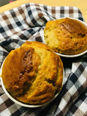 簡単しっとりHMバナナケーキ