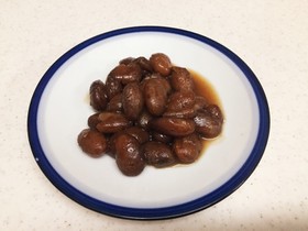 うずら豆の甘煮(スロークッカーで)