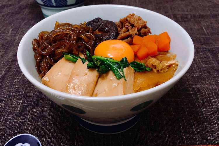 エバラすき焼きのタレですき焼き丼 レシピ 作り方 By ミイコズキッチン クックパッド 簡単おいしいみんなのレシピが355万品