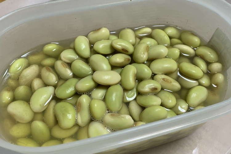 青大豆 秘伝豆 のひたし豆 レシピ 作り方 By クック日々綴り クックパッド 簡単おいしいみんなのレシピが372万品