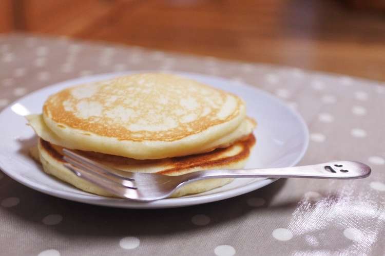 Hm不要 カルピスでパンケーキ レシピ 作り方 By Sacchiii5 クックパッド