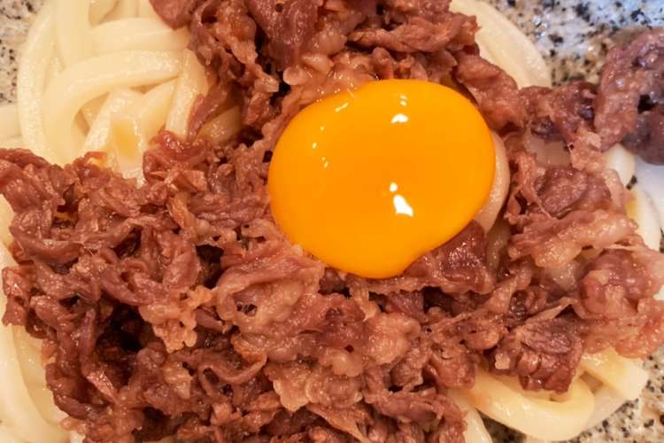 牛肉しぐれ煮うどん レシピ 作り方 By みゆり クックパッド