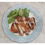 簡単美味しいすき焼きだれで鶏肉山椒焼きの写真