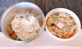 とろーりほっこり☆野菜あんかけそうめん