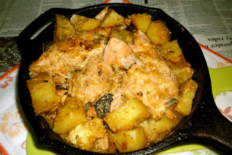 秋鮭のアラのちゃんちゃん焼き 白味噌味２ レシピ 作り方 By Aranjuez5 クックパッド 簡単おいしいみんなのレシピが375万品