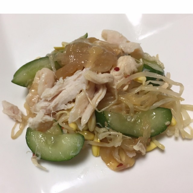 送料無料 即納 蒸し鶏中華くらげ 500g 106 Materialworldblog Com