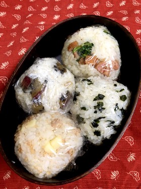 4種のごちそうおにぎり弁当