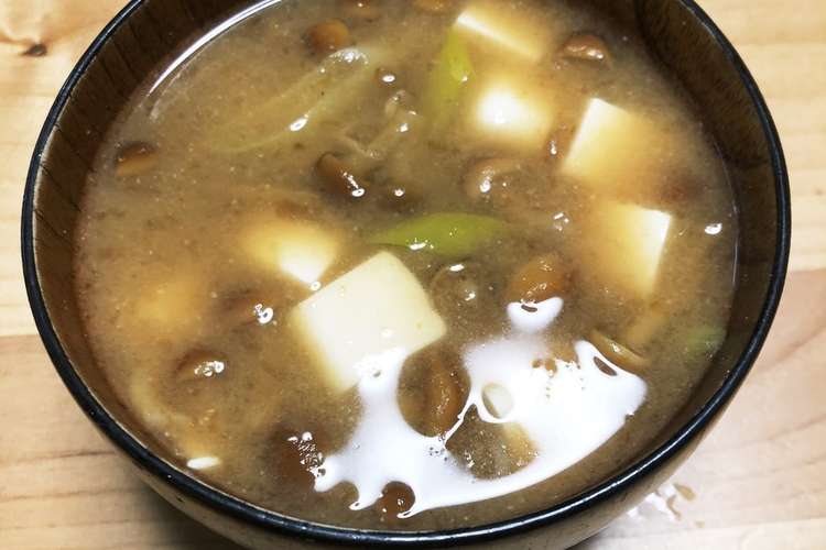 簡単 食べるしじみで美味しいなめこ汁 レシピ 作り方 By 甘兎庵 クックパッド 簡単おいしいみんなのレシピが365万品