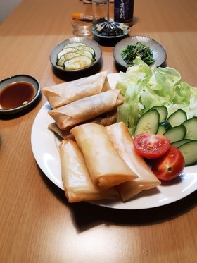タラモチーズ春巻き