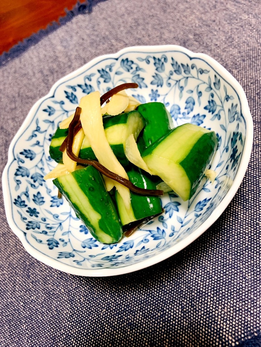 寿司酢で簡単♫胡瓜の漬物の画像