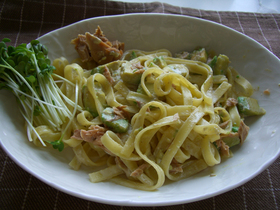 北欧風アボガドパスタ