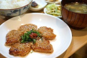 豚ももの梅照り焼き☆