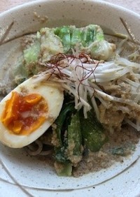 簡単！豆乳まぜそば【ここから栄養士】