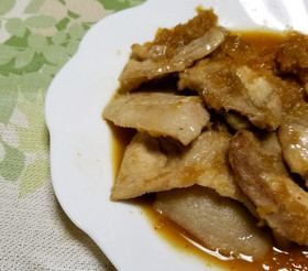 簡単豚の生姜焼き